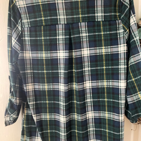 Always Indigo Plaid Shirt - Picture 8 of 11